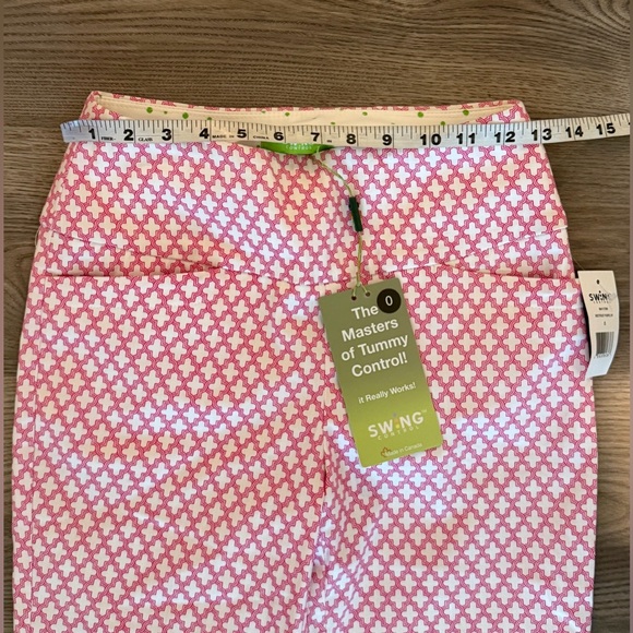 Swing Control Golf Pant Tummy Control in Beetroot Purple ( Pink ) NWT size 0 - Picture 7 of 10